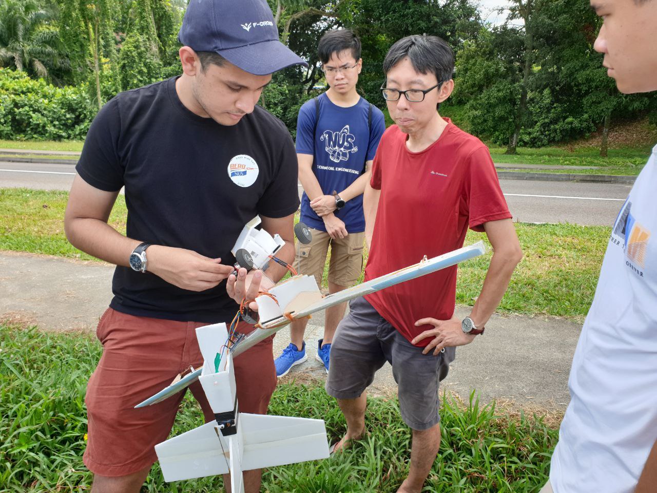 Analyzing plane crash and teaching new team about stress concentrations and building for failure.